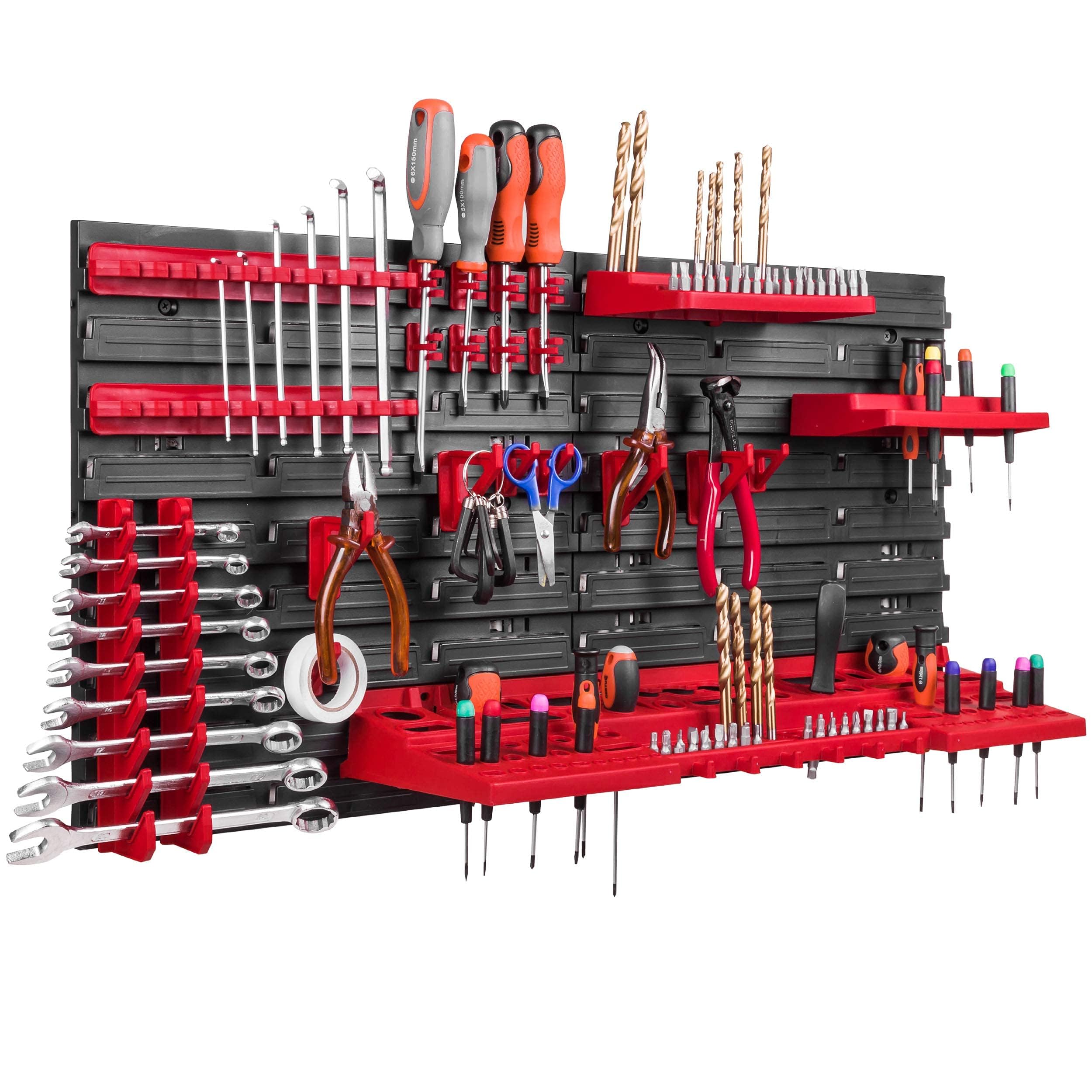 botle Wall Shelf 78x39cm Tool Racks Storage Lockers Extra Strong Wall Plates Expandable Workshop Shelf Storage Shelf Workshop Wall Shelf Workshop Wall Shelf Storage Shelf