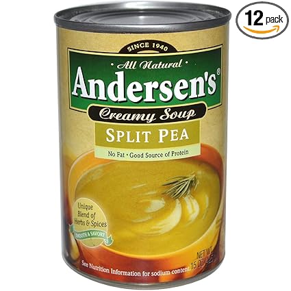 Amazon Com Andersen S Split Pea Soup 15 Ounce Pack Of 12