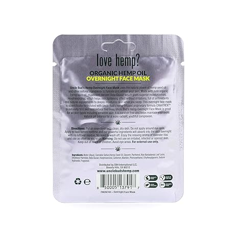 Download Amazon Com Hemp Overnight Face Mask With Pure Organic Hemp Seed Oil 6 Pack Bundle Beauty Yellowimages Mockups
