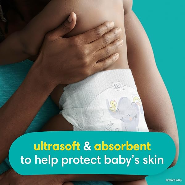 PAMPERS BABY DIAPERS – SWADDLERS – SIZE 0, 84 COUNT, ULTRA ABSORBENT DISPOSABLE NEWBORN DIAPER