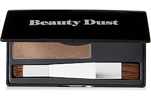 Beauty Dust Natural Root Touch Up Powder: Instant Root Concealer, Gray Hair Cover Up & Hairline Powder for Light Brown Hair | 100% natural, non-toxic, talc free powder [Light Brown]