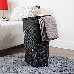 Mind Reader 40L Slim Laundry Hamper, Clothes