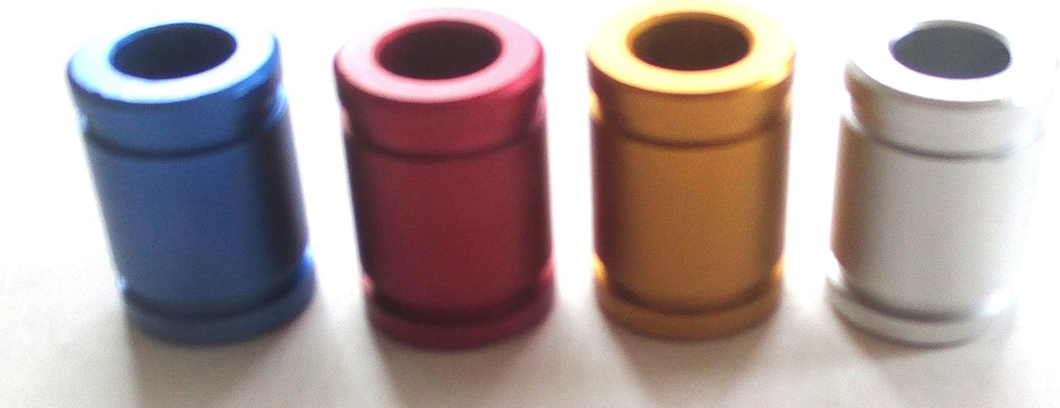 LOT of 4 Aluminum Series Cigarette Snuffers Instant Cigarette Extinguisher, Multicolor