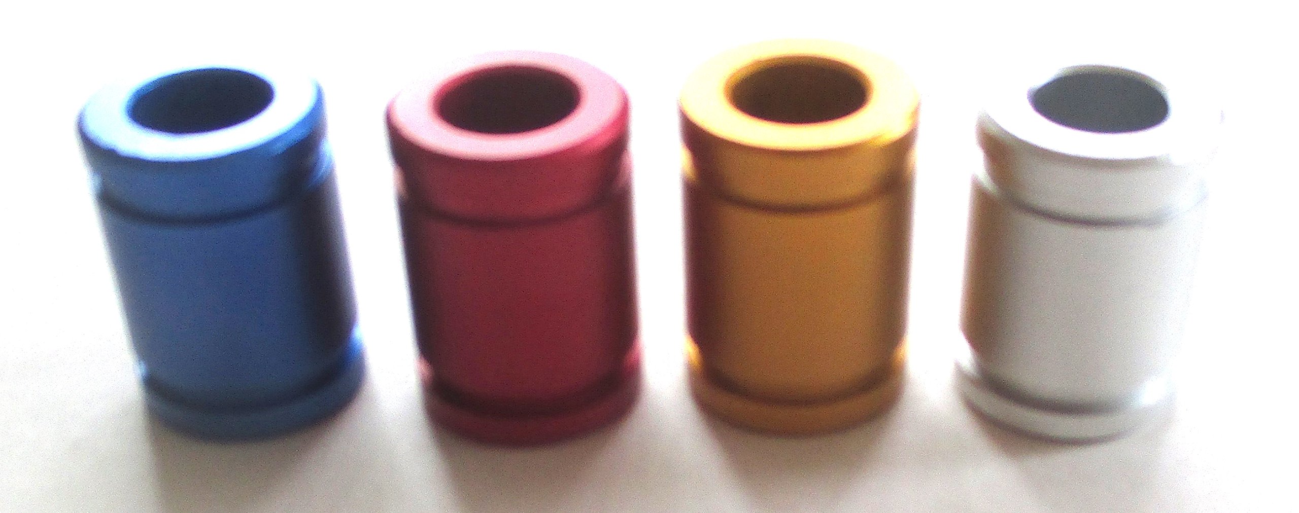 LOT of 4 Aluminum Series Cigarette Snuffers Instant Cigarette Extinguisher