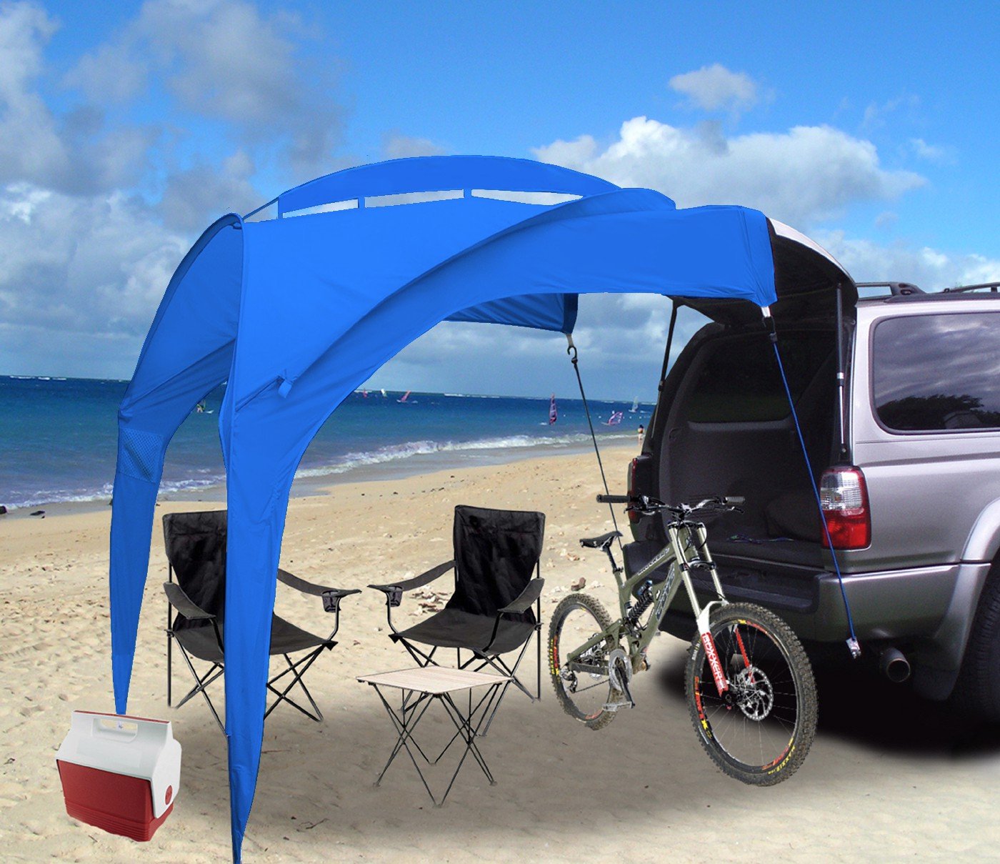 Amazoncom Tail Gator Sunshade Portable Shade Blue Sports Outdoors