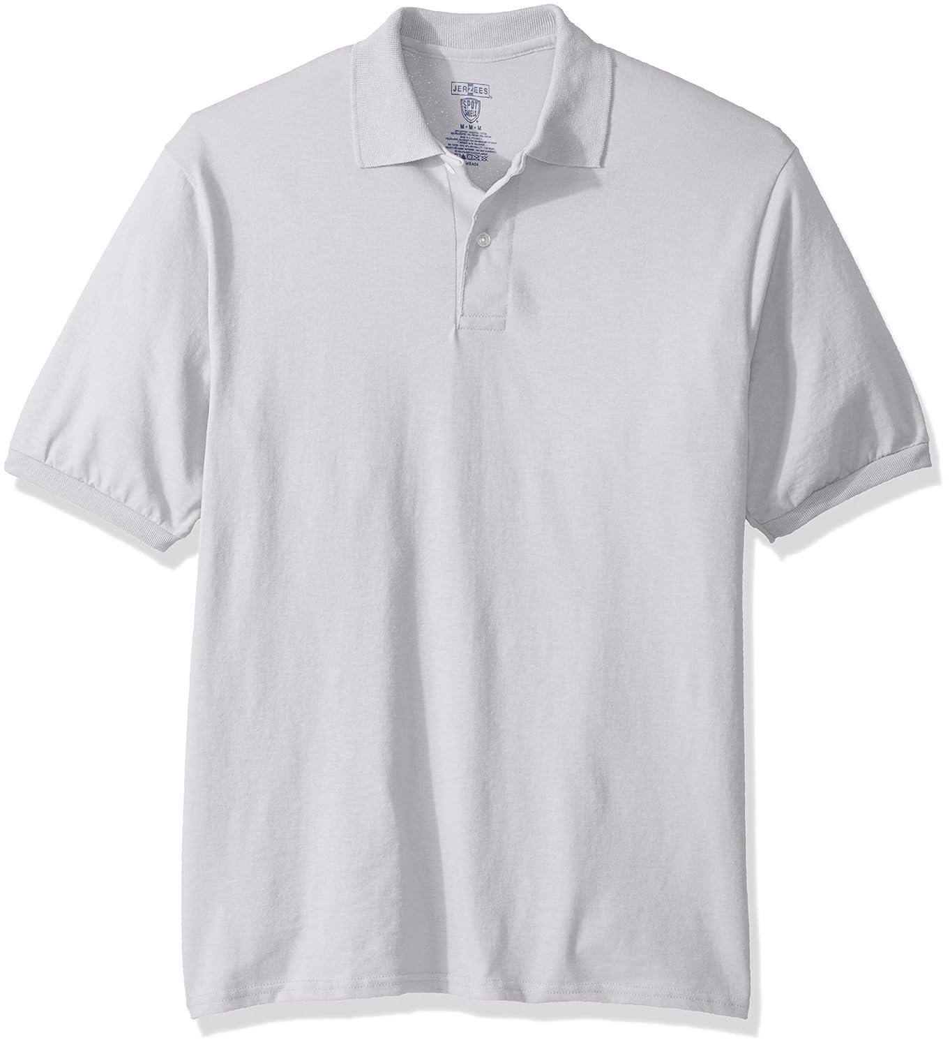Jerzees Mens Spot Shield Short Sleeve Polo Sport Shirt