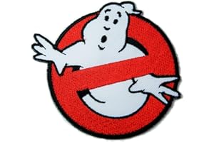 DREAMHIGH_SKYLAND PATCHES Ghostbusters Movie Patch 3.5x3 Inches Patch Sew Iron on Logo Embroidered Badge Sign Emblem Costume Dreamhigh_skyland