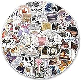 sxdaizjsym 120Pcs Fantasy Book Stickers for Kindle Adult - Bookish & Reading Decals, Book Stickers Fantasy - Gifts for Men & Women