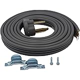 Supplying Demand 3 Prong Wire Dryer Power Cord 30 AMP 250 Volts 10 AWG Compatible With All Major Residential Brands (10 Foot)