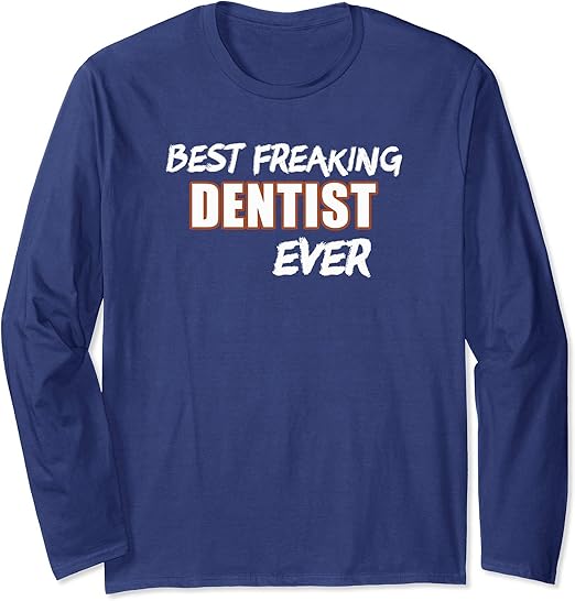 Best Dentist Doctor apparel gift teeth surgeon clothing te