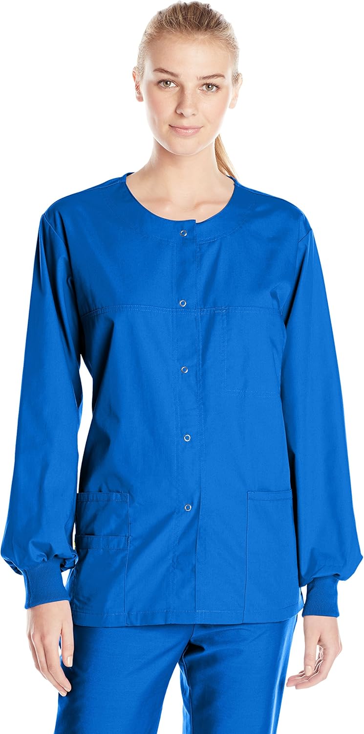 WonderWink Women's Origins Delta Scrub Jacket: Clothing