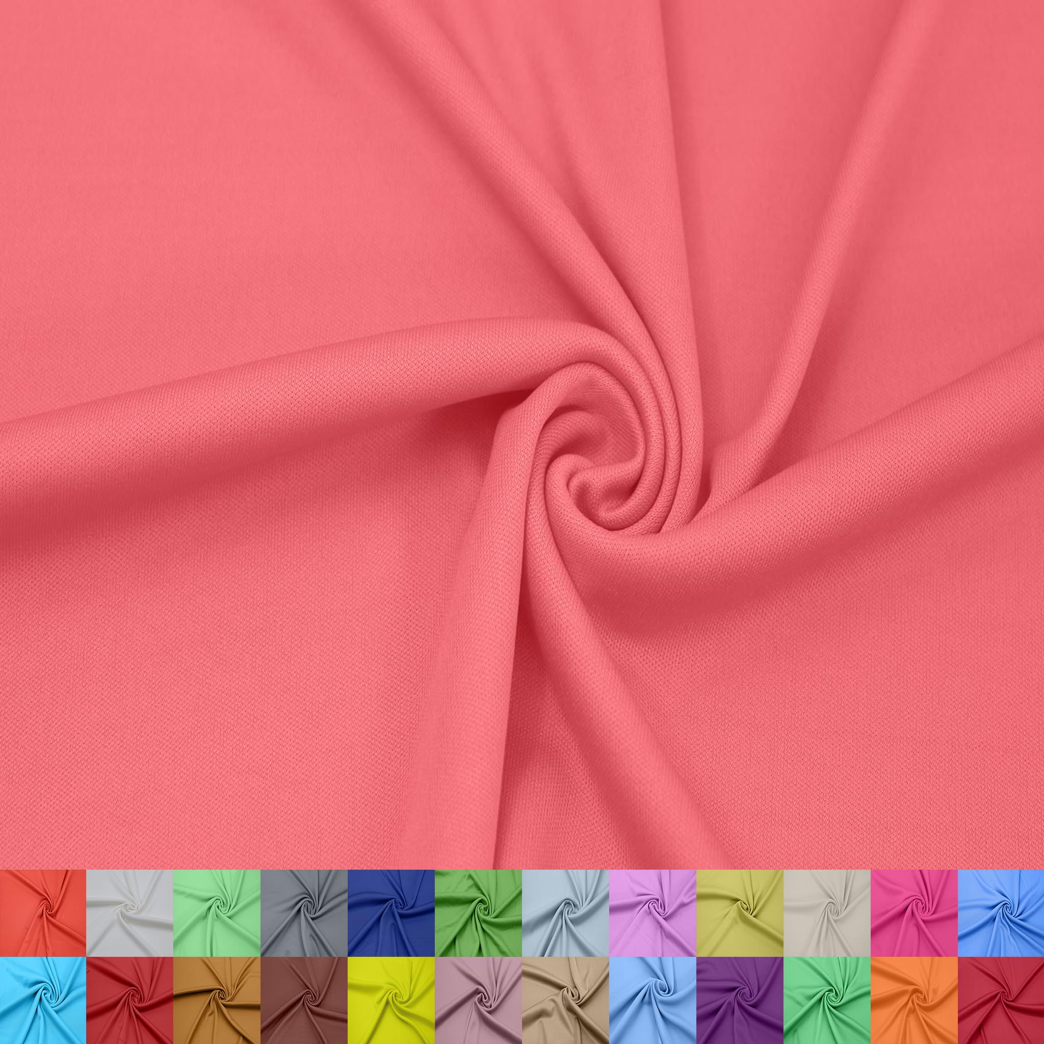 Texco Inc 60" Wide 100% Polyester Interlock Lining