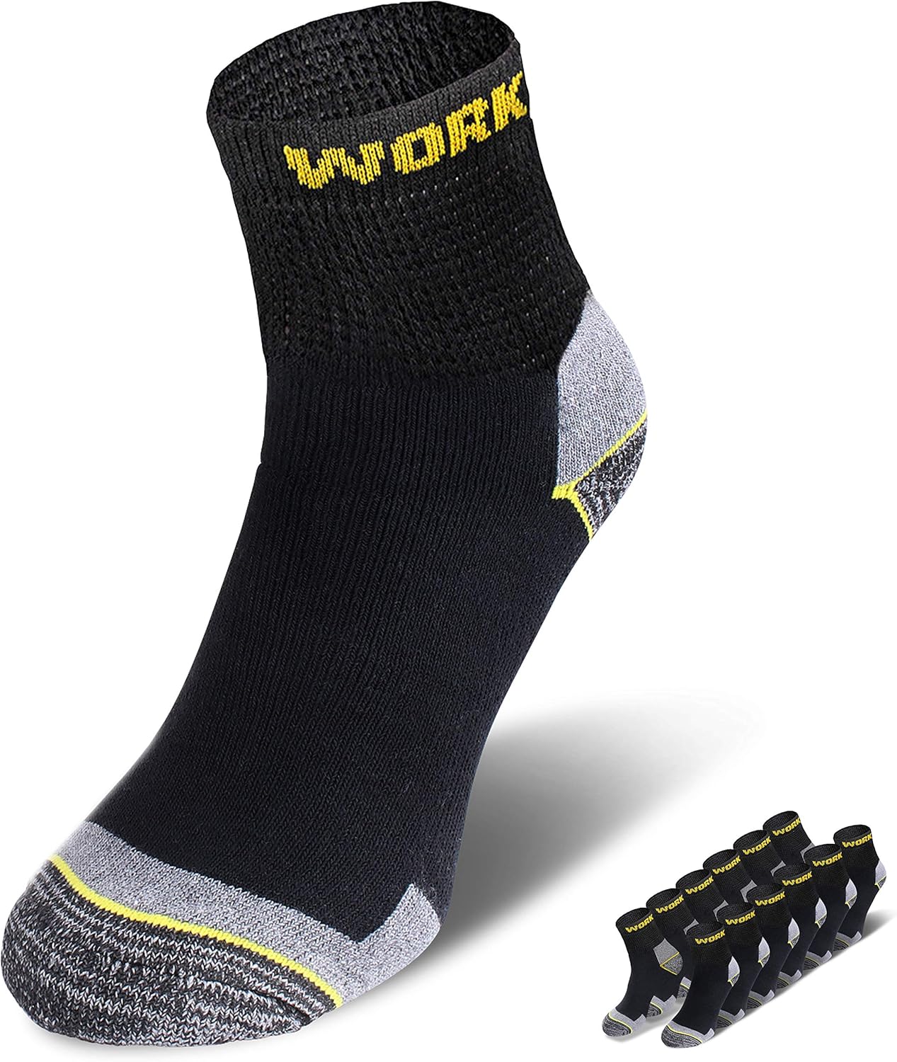 Work socks for men and women, Robust functional socks, Breathable