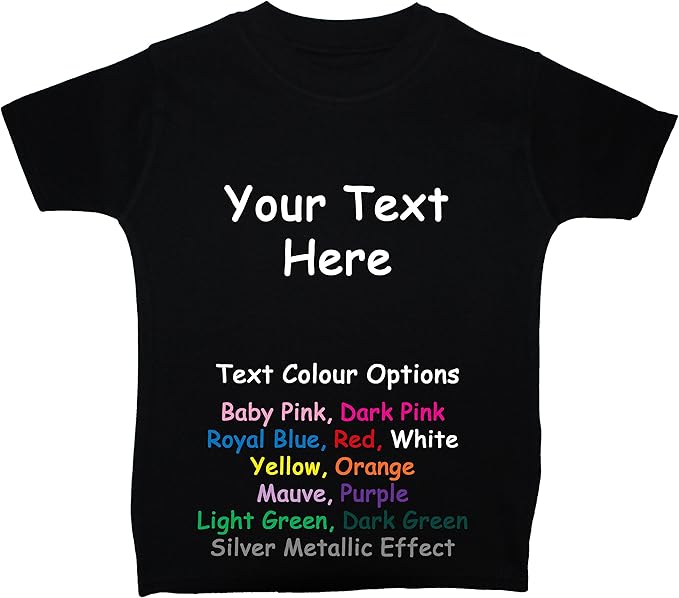 personalised t shirt baby