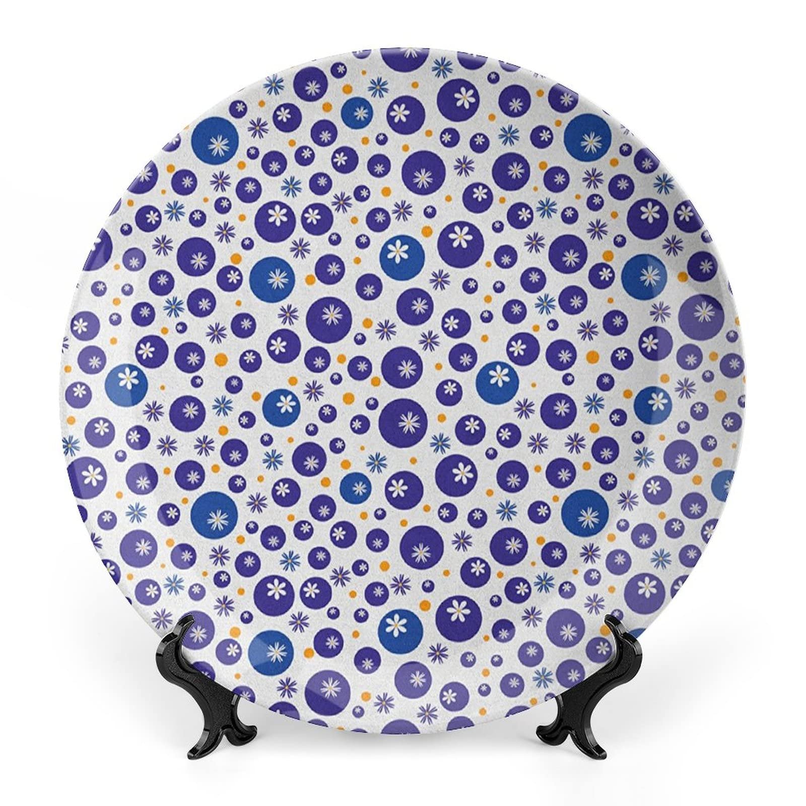 6 Inch Decorative Plate,Floral Porcelain