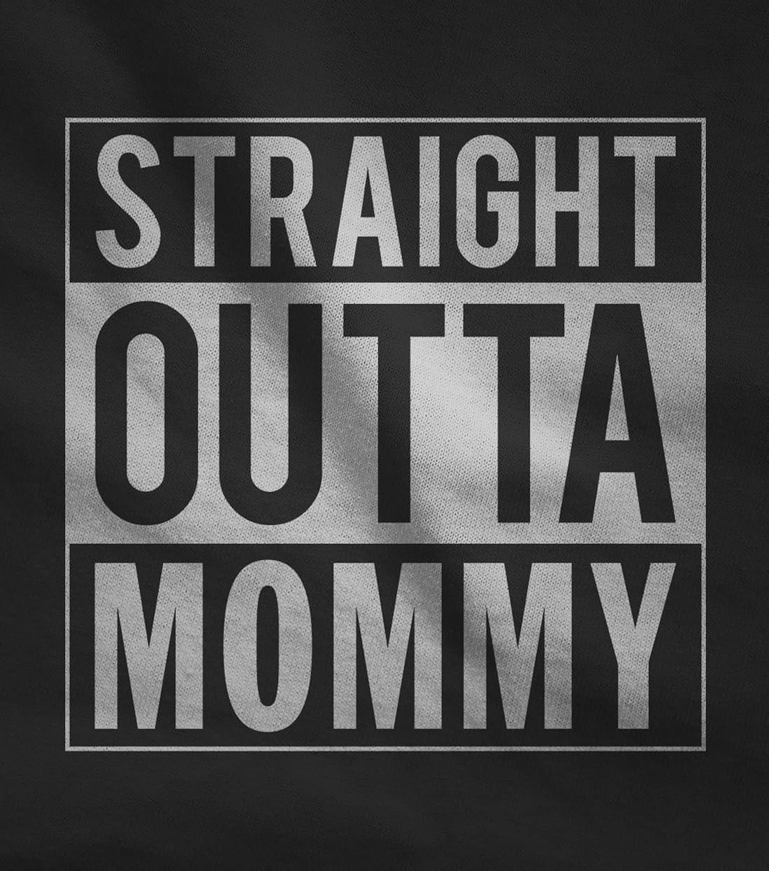 Tstars Straight Outta Mommy Infant Gift for New Mom Funny Cute Unisex Baby Bodysuit: Clothing