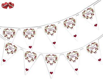 Happy Mothers Day Themed Bunting Banner World S Best Mum Award