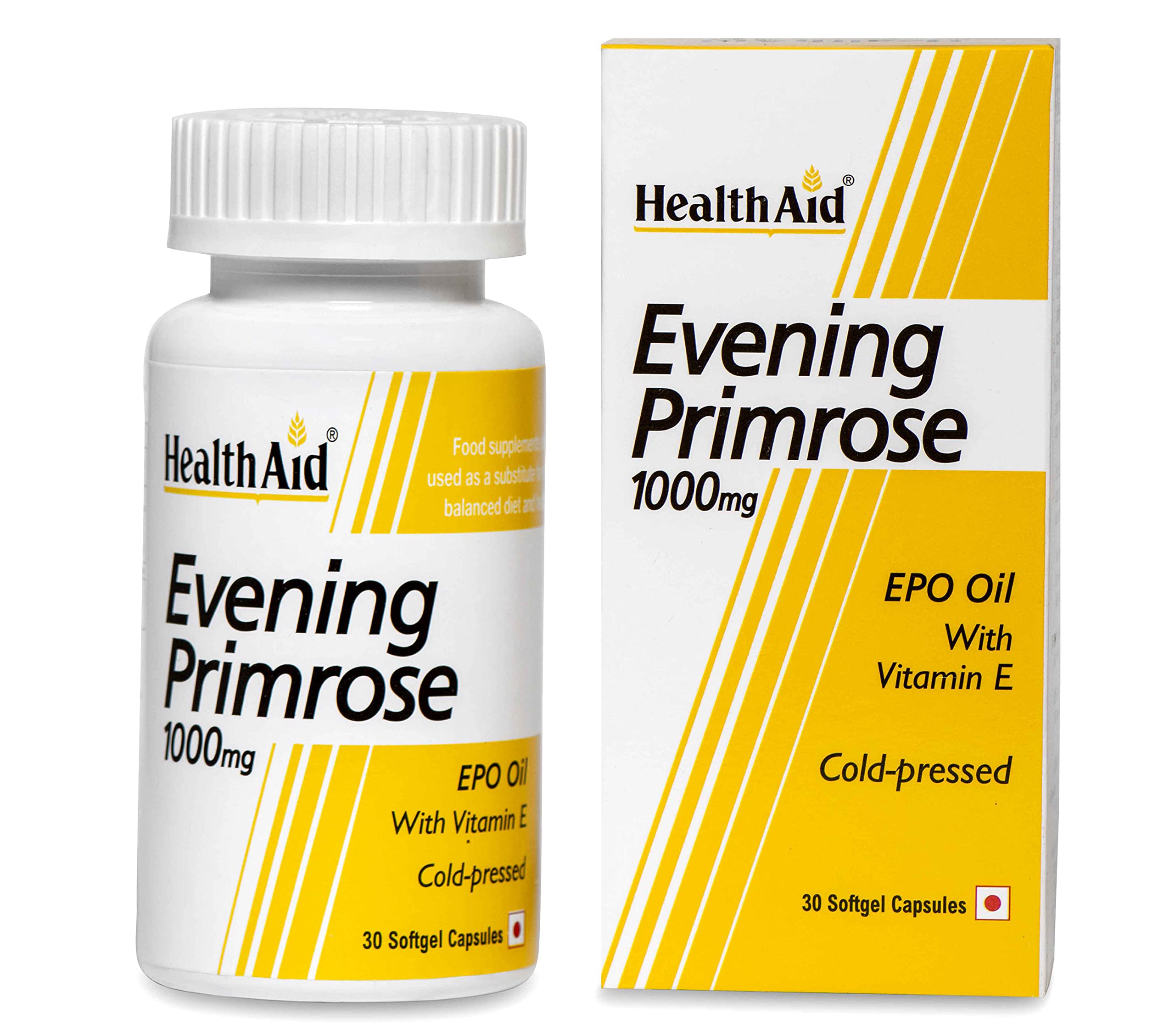 HealthAid Evening Primrose Oil 1000 mg 30 Capsules