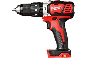 Milwaukee M18 18-Volt Lithium-Ion 1/2 in. Cordless Hammer Drill (Bare Tool Only), Black Red