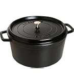 Amazon.com: Staub Oval Dutch Oven 8.5-Quart Matte Black: Home