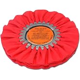 Zephyr AWO 58-8 CD Orange Ruffy Clear Dip Airway Buffing Wheel