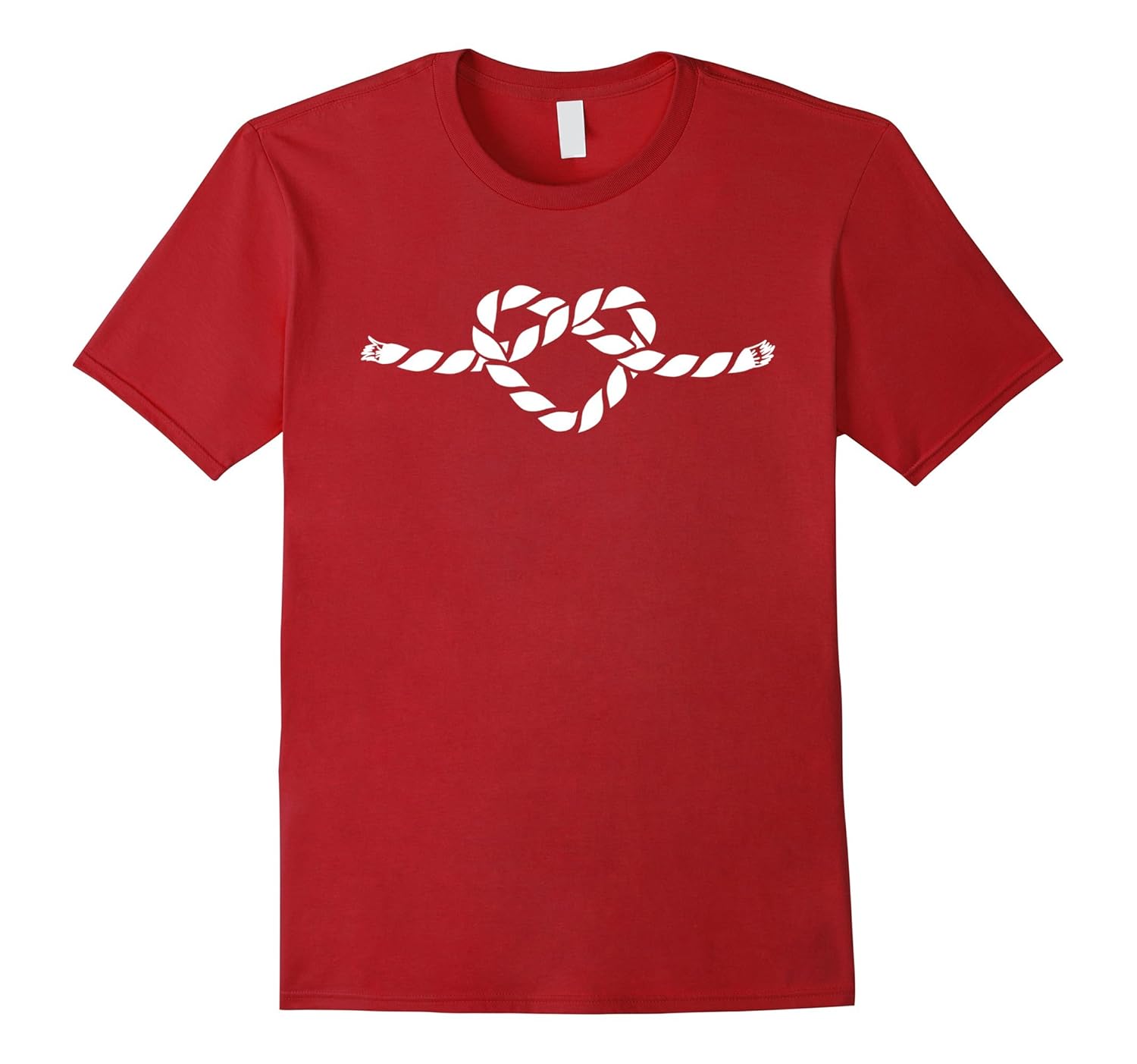T-Shirt Tee-CL Heart Nautical Knot Marine Sailor \u2013 Rope Love T-Shirt Love \u2013 Sailor Rope Heart Knot Marine Nautical Tee-CL