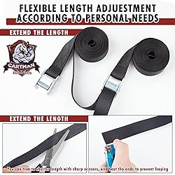 Cartman 1" x 12' Lashing Straps Cargo Tie-Down