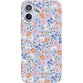 Casely iPhone 16 Case | Poppy Meadows | Pastel Floral | Compatible with MagSafe | Classic Ultra Slim Design