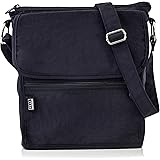 Nylon Crossbody Purse - Hidden RFID Pocket - Includes Lifetime Lost & Found ID