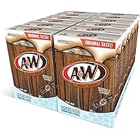 A&W, Root Beer – Powder Drink Mix -6 Count (Pack of 12) Sugar Free & Delicious, Makes 72 flavored water beverages