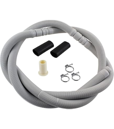 LUTH Premium Profi Parts Dishwasher Drain Hose Outlet Hose Fits Bosch Siemens 00668114 668114 Gaggenau