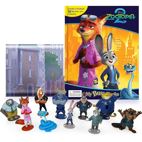 Disney / Pixar Lightyear My Busy Books - Storybook, 10 figurines