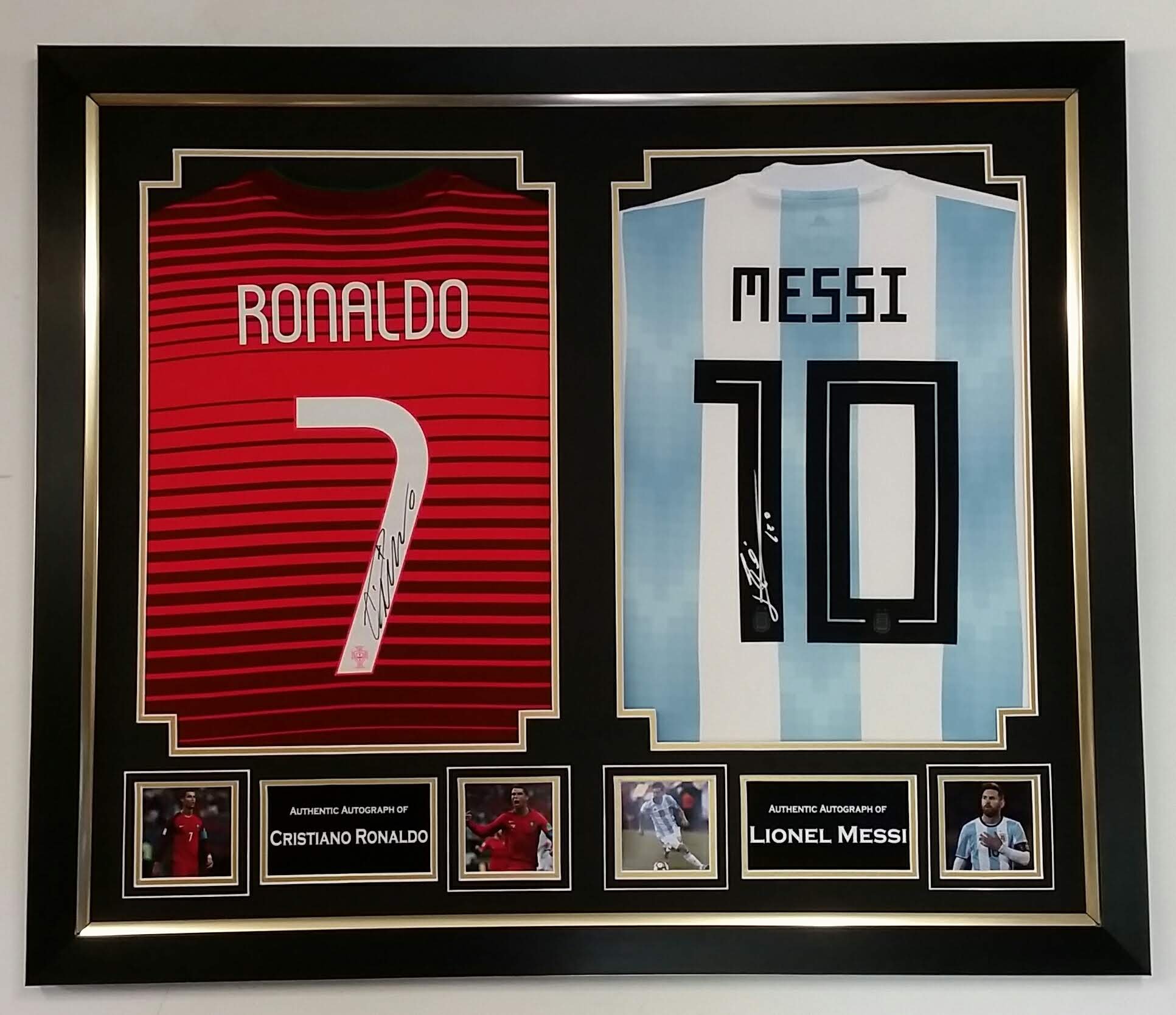 ronaldo signed shirt