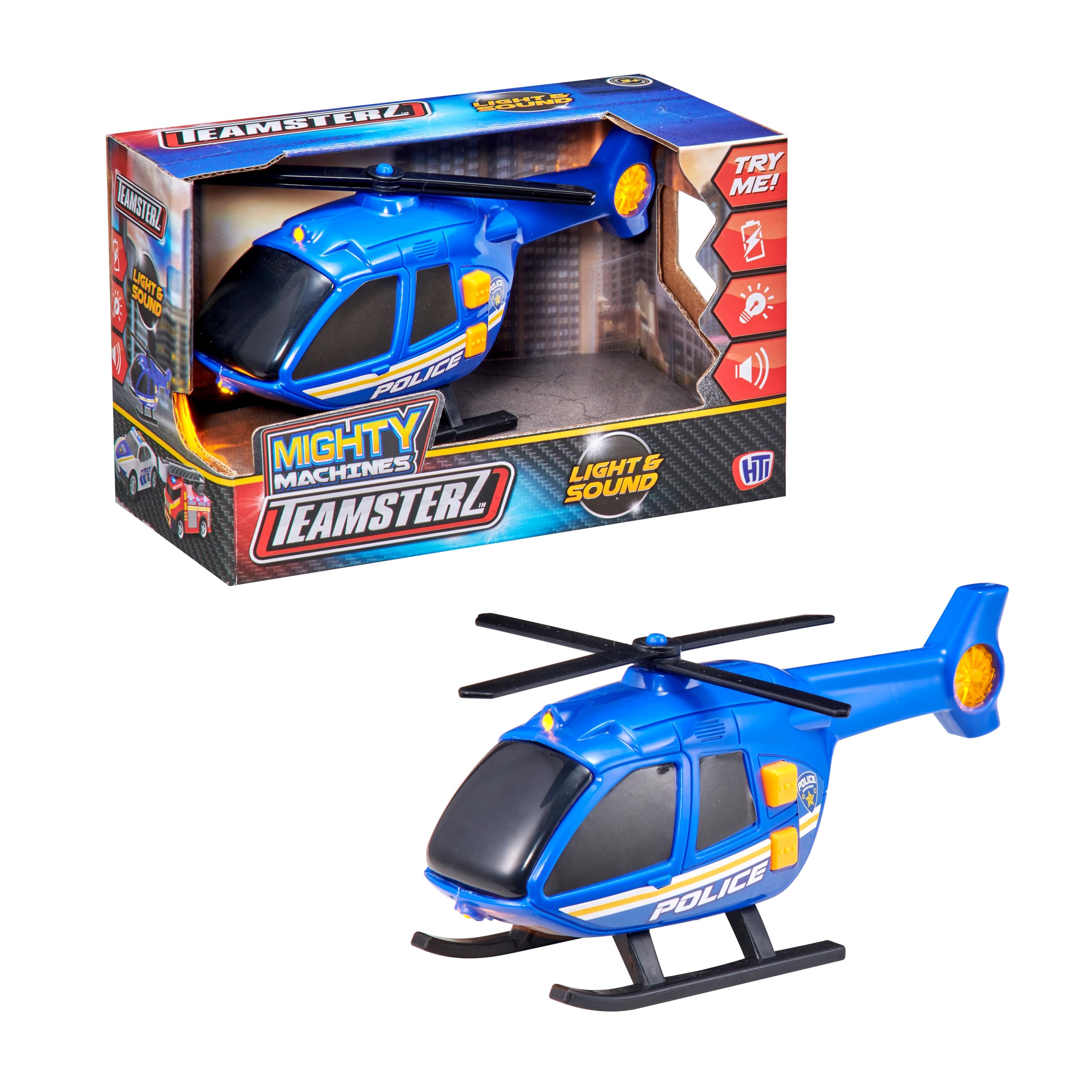 Teamsterz Small Light and Sounds Police Helicopter