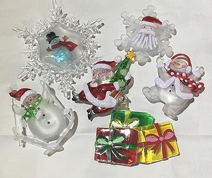 Holiday Memories Light Up Led Color Changing Christmas Window