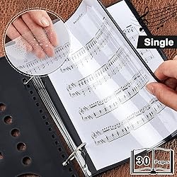 Amylove Music Flip Folder Marching Band Plastic