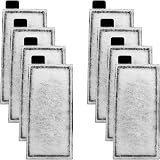 AQQA 8 Pack Aquarium Filter Cartridge Replacement (S) for Internal Filter view 1