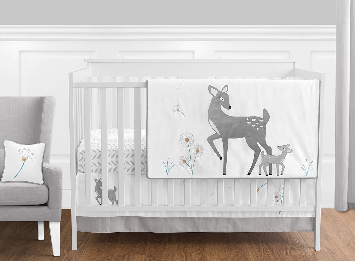 deer crib sheets