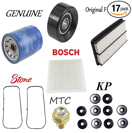 Amazon Com Tune Up Kit Engine Oil Cabin Air Filters Plug For