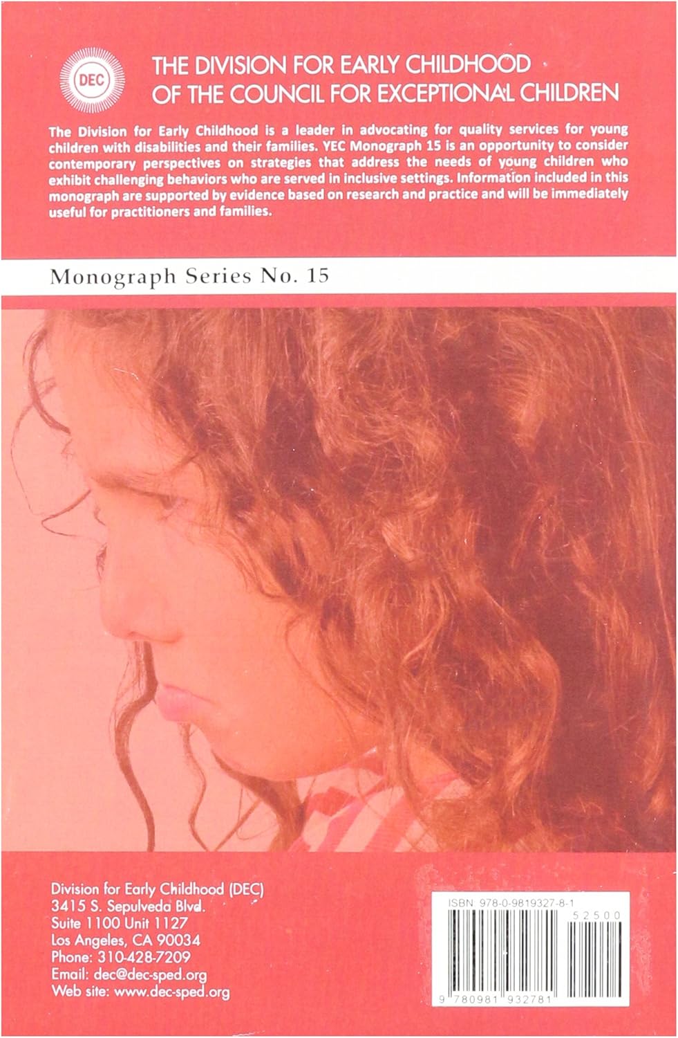 Amazon Com Division For Early Childhood Monograph 15 Addressing