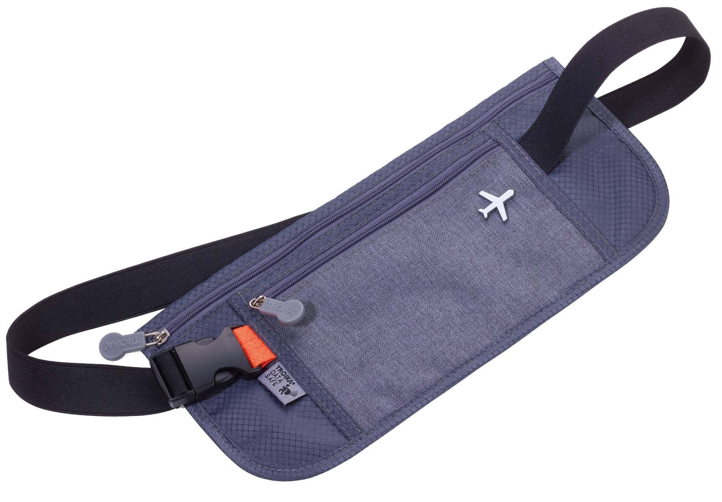 Troika SICHERHEITSGURT Luggage Strap 28 Centimeters Grey (Grau)