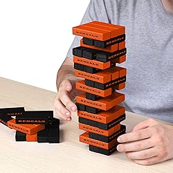 FOCO Cincinnati Bengals Stackable Blocks Game