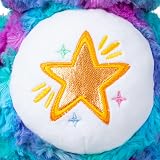 Care Bears Good Wishes Bear Plush 35 cm Soft Multicolor Fur Belly Badge Toy view 6