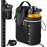 Magnetic Gym Bag, Super Strong Magnetic Gym Water Bottle Bag with 4KG Weight Capacity, Sports Water Bottle Holder for Men & Women,Small Fitness Pouch, Crossbody Bag for Workouts, Trave, Gym Accessory