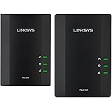 Linksys Powerline AV 1-Port and 4-Port Network Adapter Set (PLSK400-NP)