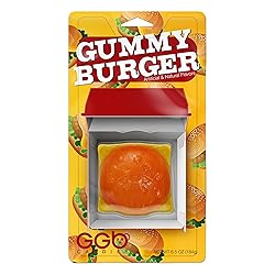Gummy Burger - Bursting with Cherry, Orange, Lemon