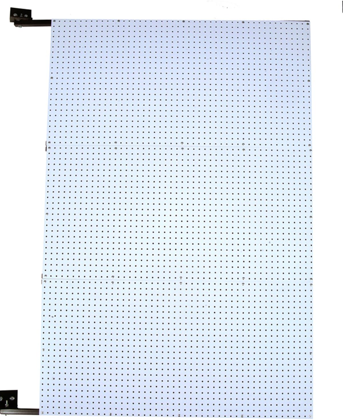 Triton Products W1-D XtraWall Wall Mount Double-Sided Polypropylene Swing Panel Pegboard 48-Inch W by 72-Inch H by 1-1/2-Inch D