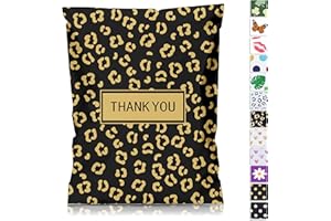 JinRuiKJ Thank You Poly Mailer 12x15.5 50 Pack - Shipping Bags for Clothing, Strong Thick and Self Adhesive Shipping Envelope