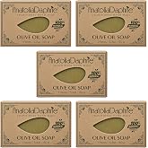 Olive Oil Soap Bar - Handmade 100% Pure Natural &amp; Vegan 5.3 oz Each Bar