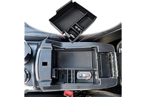 TACOBRO Center Console Organizer Tray Compatible with Ford Explorer 2012 2013 2014 2015 2016 2017 2018 2019 Accessories Armrest Glove Box Secondary Storage Divider Insert ABS Materials